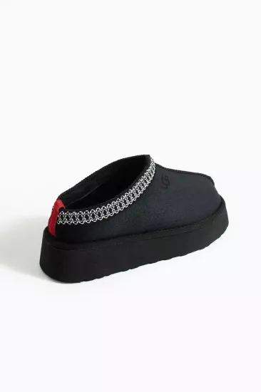 Kışlık Kadın Terlik Süet İçi Kürklü Kalın Taban Krem FT140