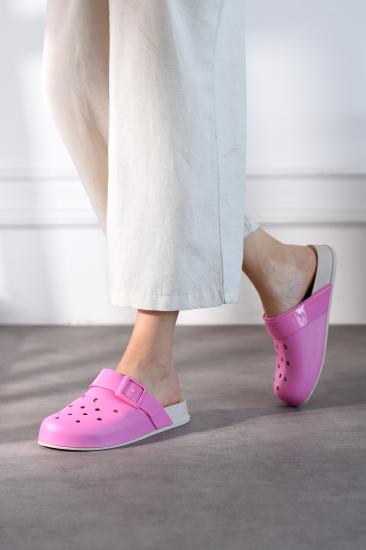 Düz Taban Toka Detay Yazlık Sabo Kadın Terlik FT9090